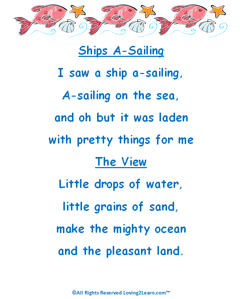 Rhymes of the Sea